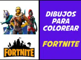 Dibujos de Fortnite para colorear e 1 Libro PDF para imprimir fortnite para colorear