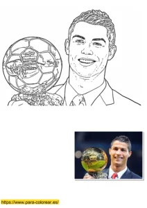 dibujo de cristiano ronaldo