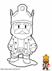 dibujos de stumble guys para colorear