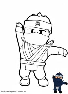 dibujos para colorear de stumble guys