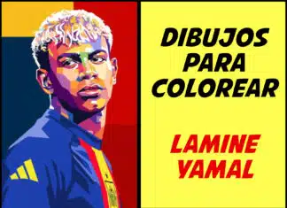 Dibujos de Lamine Yamal para colorear y imprimir lamine yamal para colorear