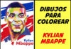 Mbappe para colorear : 20 Dibujos para imprimir mbappé para colorear