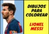 Dibujos de Messi para colorear y imprimir messi para colorear