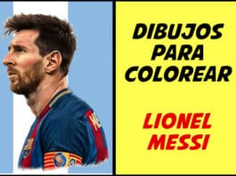Dibujos de Messi para colorear y imprimir messi para colorear