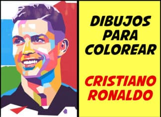 Dibujos de Cristiano Ronaldo para colorear y imprimir ronaldo para colorear