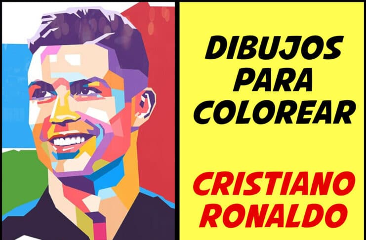Dibujos de Cristiano Ronaldo para colorear y imprimir ronaldo para colorear