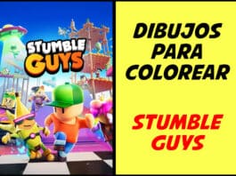 Dibujos de Stumble Guys para fans del videojuego stumble guys para colorear